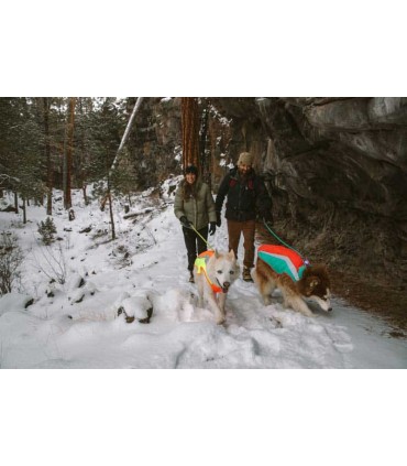 Ruffwear Warnweste für den Hund Lumenglow™ Hi-Viz (Größe M (Brustumfang  69–81 cm)) - Hundesicherheit - Hundebedarf - Ausrüstung Online Shop